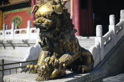 鎏金铜狮真是用金子做的吗?鎏金是什么意思?